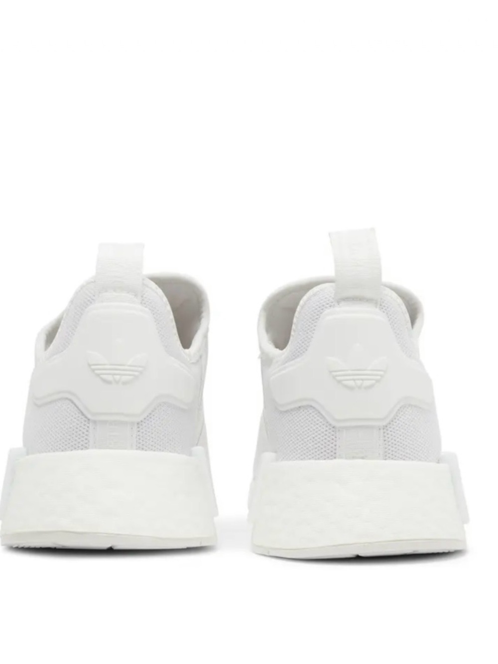 adidas NMD_R1 White/White Running Shoe - Picture 3 of 7